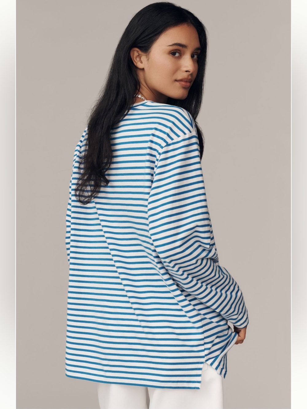 Anthropologie Daily Practice Cotton Long-Sleeve Tee
Size Small - Picture 3 of 7